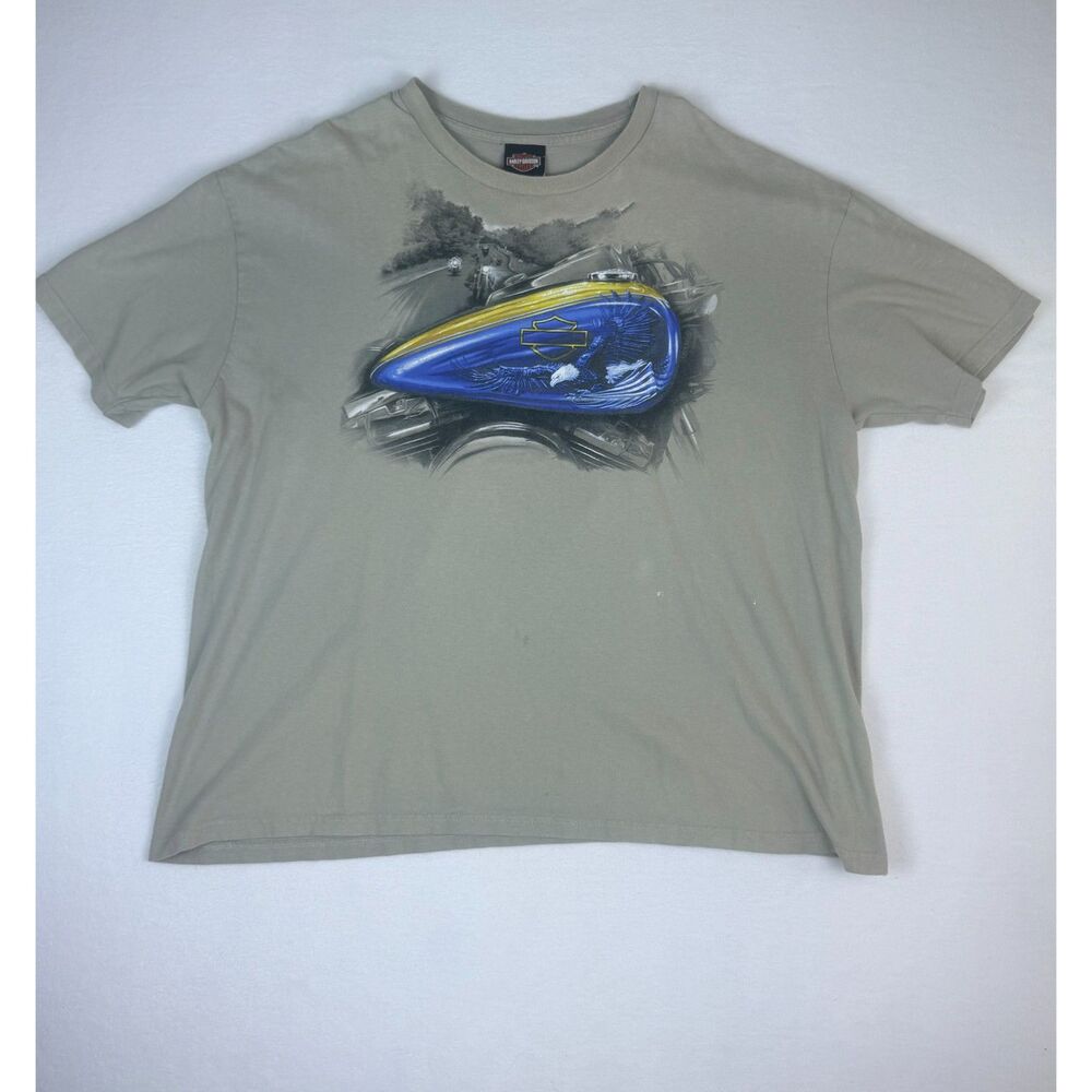 Harley-Davidson Nags Head NC Eagle Tank Graphic T-Shirt USA 2XL